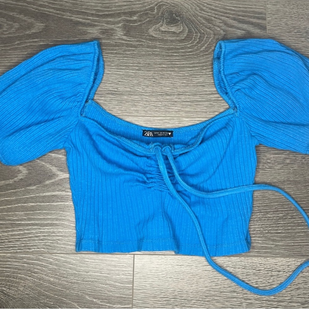 Royal blue top. Like new